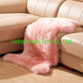 Single Piece Sheepskin Carpet with Different Colors